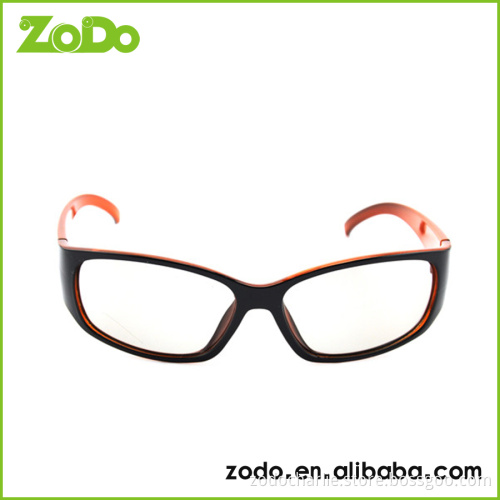 New Trendy Wide Frame Circular Polarized 3D Glasses